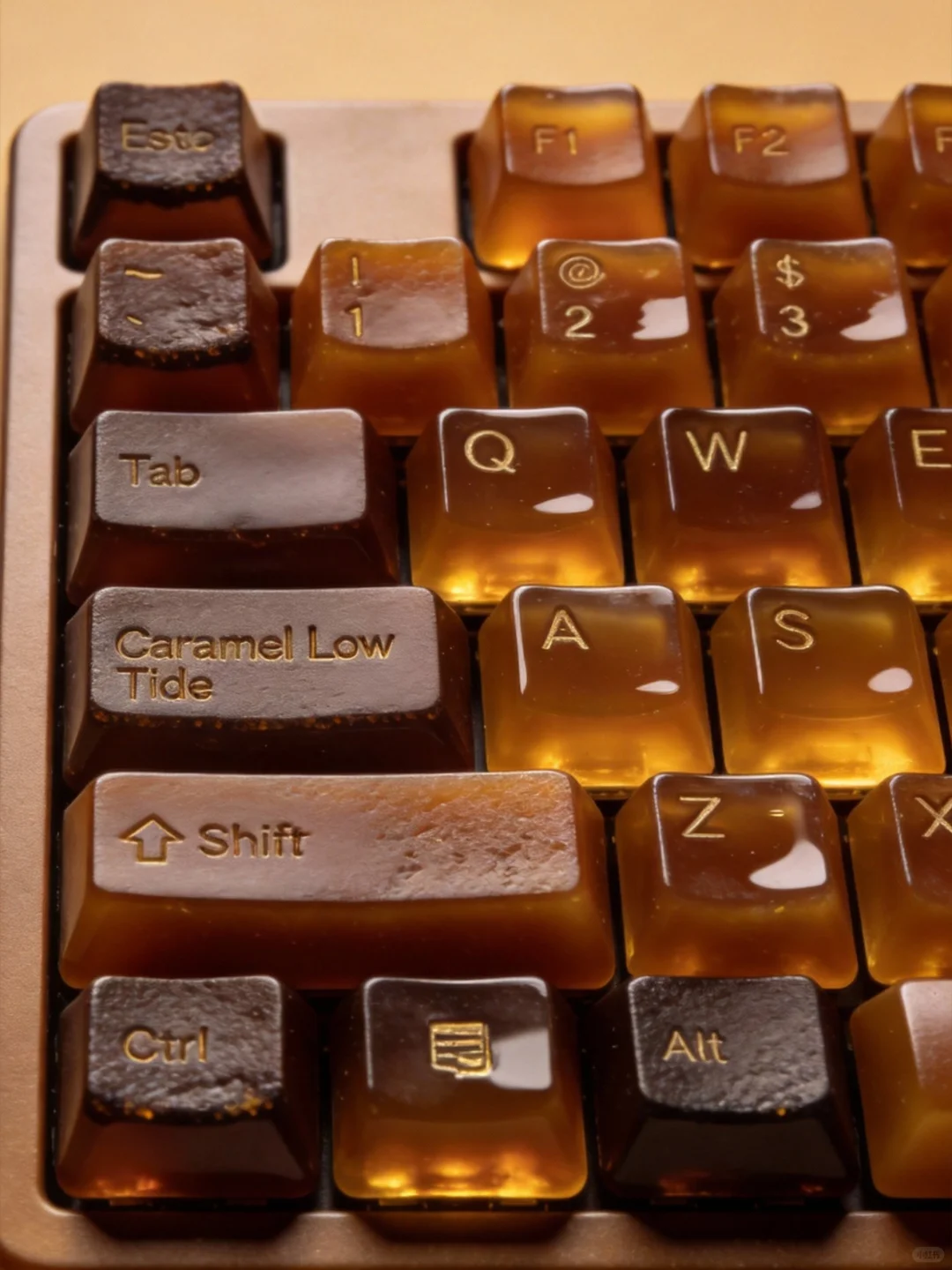 美味系列 焦糖键帽，但不是甜的