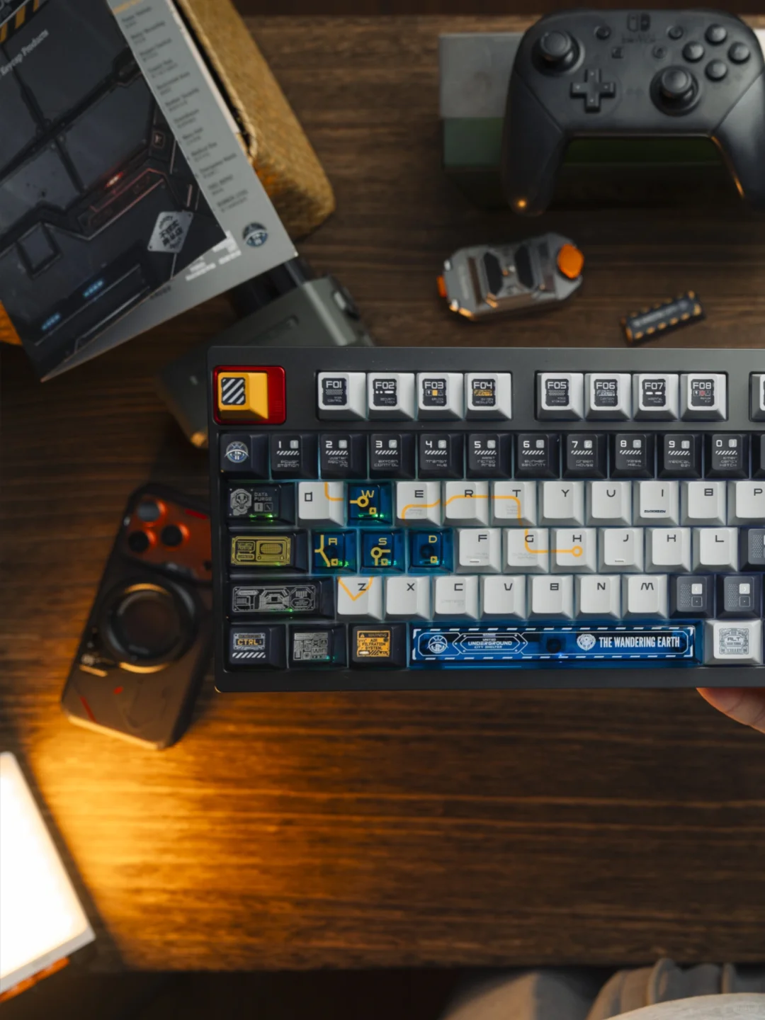 《流浪地球：地下城》键帽｜设计理念