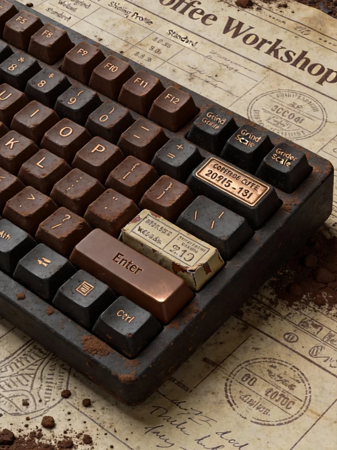 美味系列：咖啡工坊键帽 - Thumbnail 2