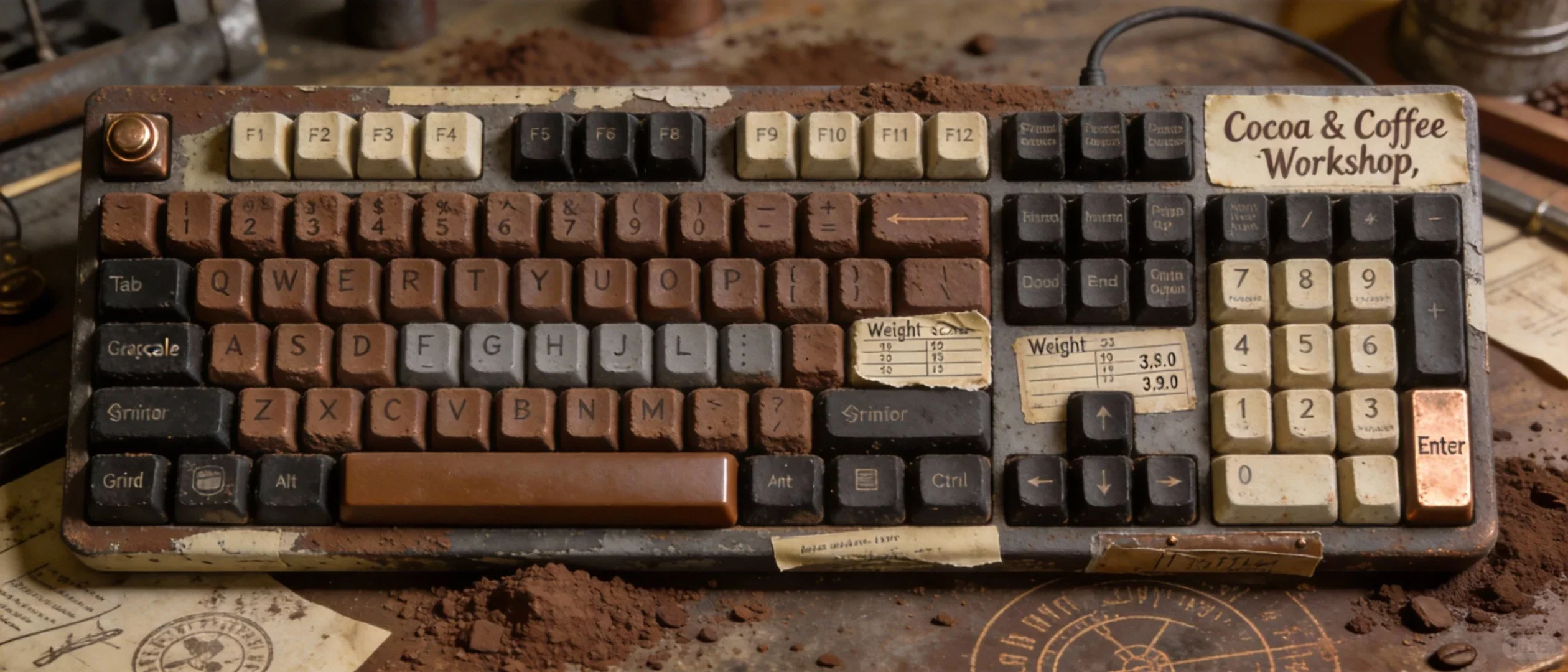 美味系列：咖啡工坊键帽 - Thumbnail 12